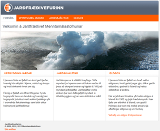 Jarðfræðivefurinn