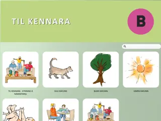 Íslenska staf fyrir staf B