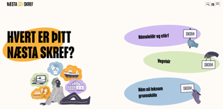 Næsta skref - Náms- og starfsfræðsla