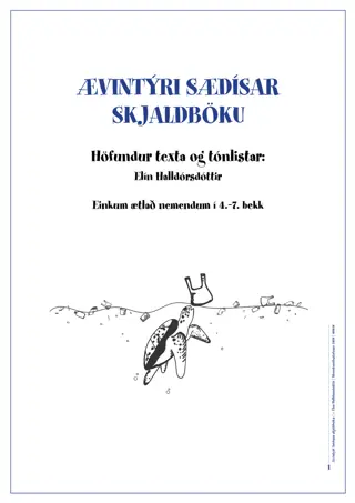 Ævintýri Sædísar skjaldböku