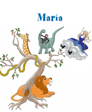 Listin að lesa og skrifa 4b - María
