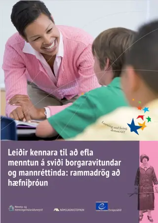 Leiðir kennara til að efla menntun á sviði borgaravitundar og mannréttinda