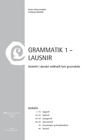 Grammatik 1