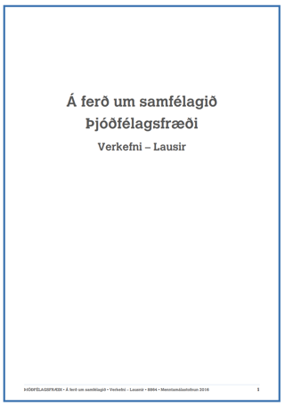 Á ferð um samfélagið