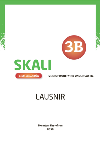 Skali 3B Nemendabók