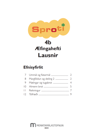 Sproti 4b