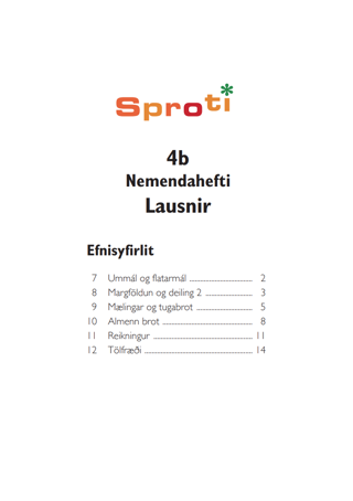 Sproti 4b