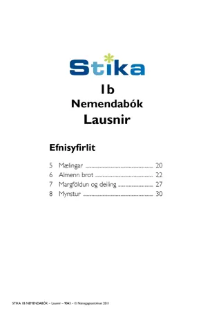 Stika 1b