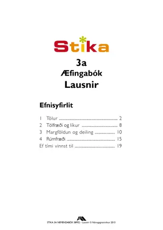 Stika 3a