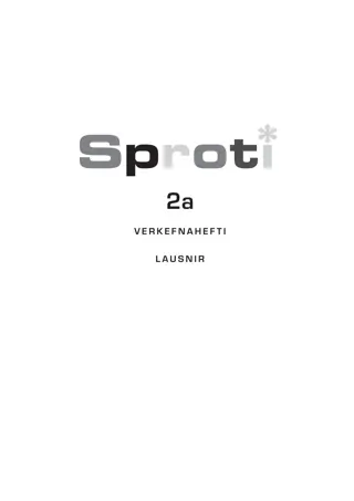 Sproti 2a