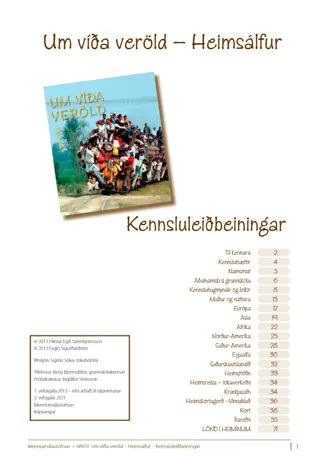 Um víða veröld - Heimsálfur