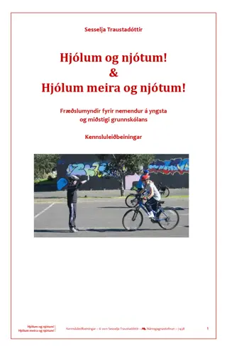 Hjólum (meira) og njótum