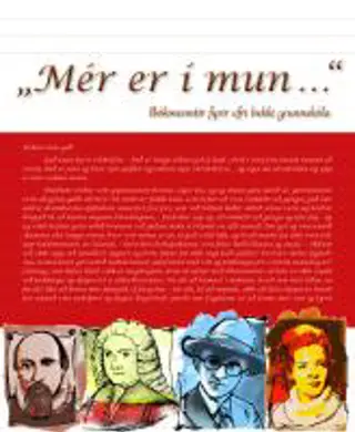 Mér er í mun...
